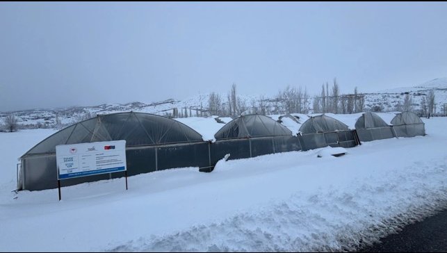 Erzincan'da kuvvetli kar yağışı uyarısı