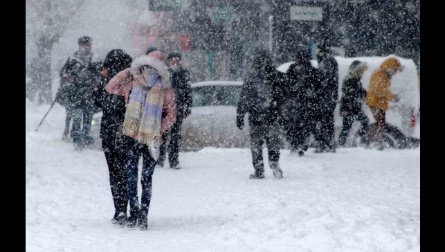 Erzincan için kuvvetli kar yağışı uyarısı