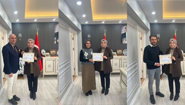 Taşlıçay İlçe Nüfus Müdürlüğü’nden il birinciliği: Personel başarı belgesiyle ödüllendirildi