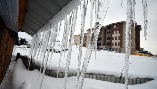 Erzurum, Ardahan, Kars ve Tunceli'de soğuk hava etkili oluyor