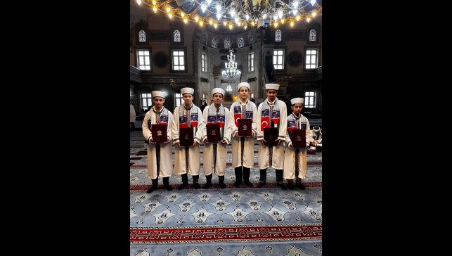 Baskil'de eğitimlerini tamamlayan hafızlar için icazet töreni düzenlendi