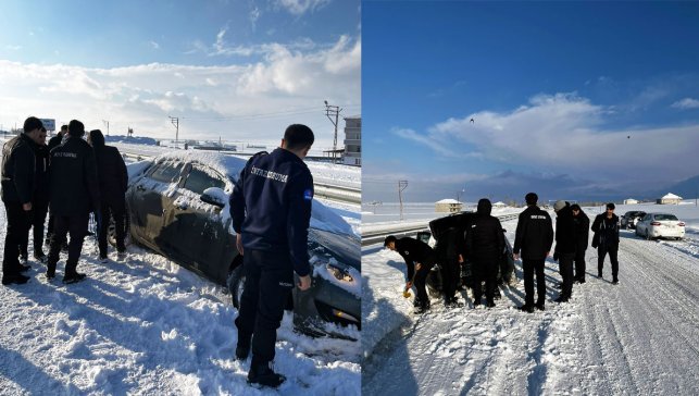 Gece Nöbeti Bitti, İnsanlık Devam Etti: Patnos Yolunda Yürek Isıtan Anlar