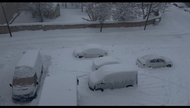 Patnos'ta kar hayatı durdurdu