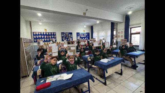 Patnos'ta minik gazetecilerden sınıf gazetesi