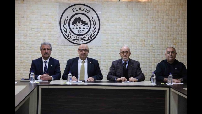 Elazığ Ticaret Borsası 2025'i değerlendirdi, 2026 hedeflerini açıkladı