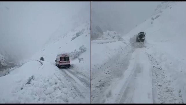 Hakkari'de 7 aylık bebek için çığlar aşıldı