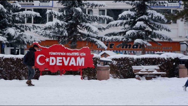 Buzlanma, çığ ve don uyarısı