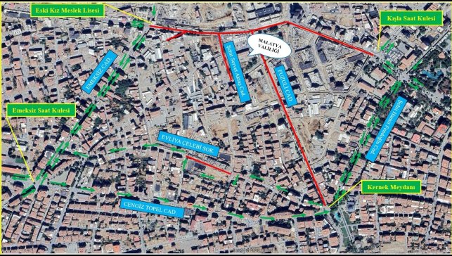 Malatya 3. Etap Ada Dışı altyapı ve çevre düzenlemesi