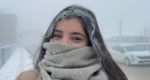 Ağrı'da termometreler eksi 24'ü gösterdi