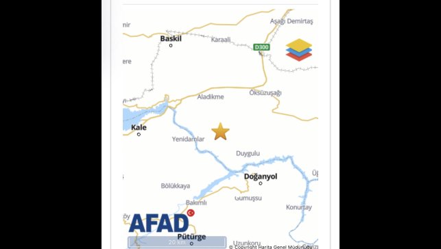 Elazığ'da peş peşe 4 deprem