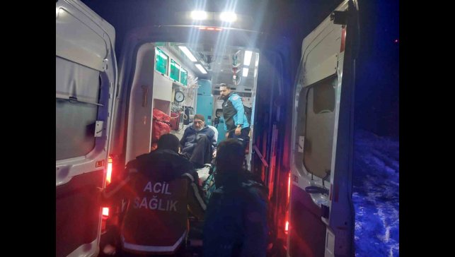 UMKE'den zorlu kış şartlarında hasta kurtarma operasyonu