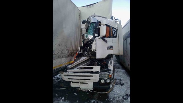 Aşkale'de trafik kazası