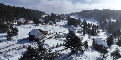 Çam ormanlarıyla çevrili Dumanlı Tabiat Parkı ziyaretçilerini bekliyor