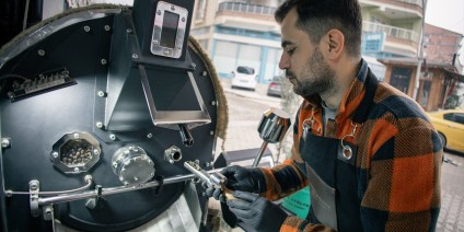 Kahve yapma eğitimi alan genç girişimci 8 ülkeye ürün gönderiyor