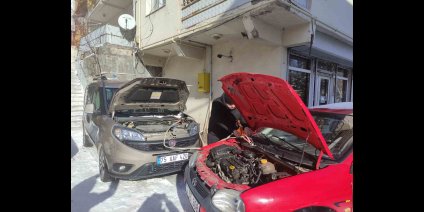 Dondurucu soğuklar araçları çalıştırmadı