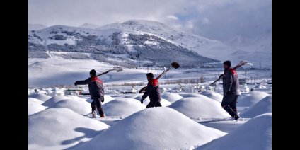 Erzurum'da ölümün soğuk yüzü