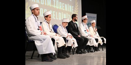 71 öğrencinin hafızlık gururu taçlandırıldı