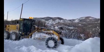 Bingöl'de kapalı köy yollarının büyük bölümü ulaşıma açıldı: 24 köy yolunda çalışmalar sürüyor