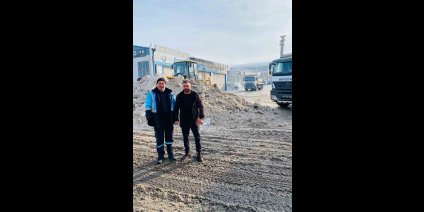 Emre Akdoğan sahada, esnaf rahatta: Sanayide kar engeli aşıldı