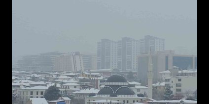 Elazığ'da yüksek kesimlerde sis etkili oluyor