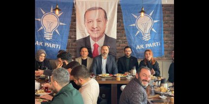 AK Parti Ardahan İl Başkanı Aydın, basınla buluştu