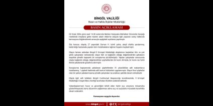 Bingöl'deki cinayette 5 tutuklama