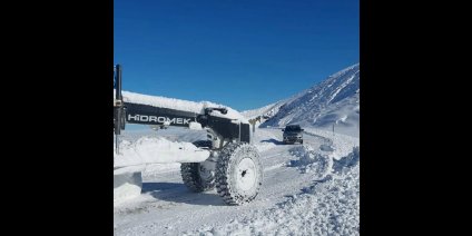 Iğdır'da karla kapanan tüm köy yolları ulaşıma açıldı