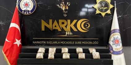Van'da 13 kilo 140 gram sentetik uyuşturucu ele geçirildi
