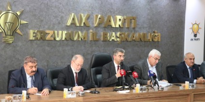 AK Parti Erzurum İl Başkanı Küçükoğlu gazetecilerle buluştu