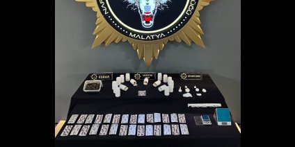 Malatya'da uyuşturucu operasyonu: 14 gözaltı