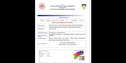 Tunceli için çığ uyarısı