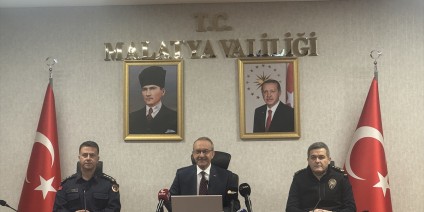 Malatya’da suç oranları geriledi: Trafik kazalarında ise artış var