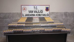 Van'da 3 bin 300 paket gümrük kaçağı sigara ele geçirildi