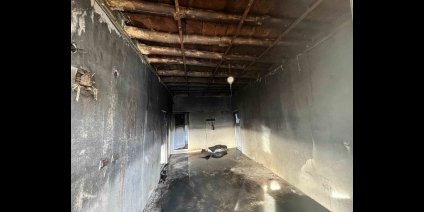 Hakkari'de ev yangını