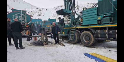 Kış ortasında içme suyu sorunu: Mahallenin suyu kurudu, belediye sondaj çalışması başlattı