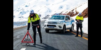 Erzurum'da bir yılda kent merkezinde bin 670 trafik kazası