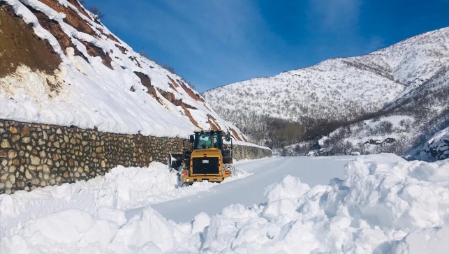 Van, Hakkari ve Bitlis'te 50 yerleşim yerine ulaşım sağlanamıyor