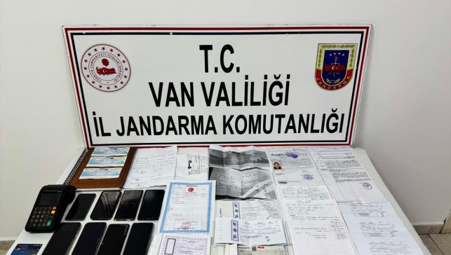 Van'da tefecilik operasyonunda 8 şüpheli gözaltına alındı