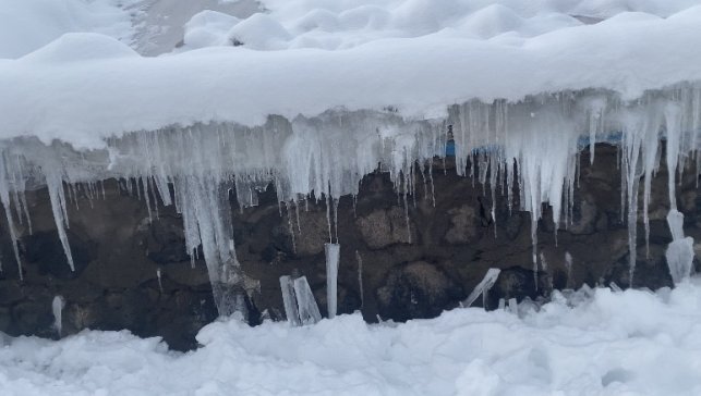 Ağrı'da dondurucu soğuk etkisini sürdürüyor
