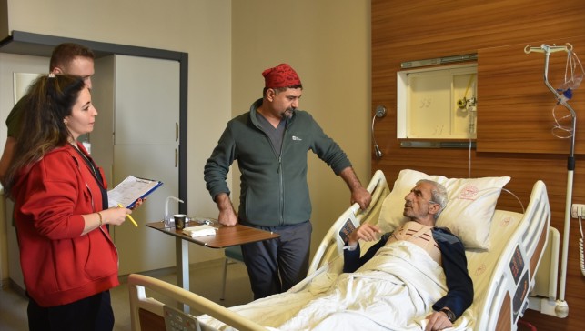 Aort diseksiyon tanısı konulan hasta, Van'da sağlığına kavuştu