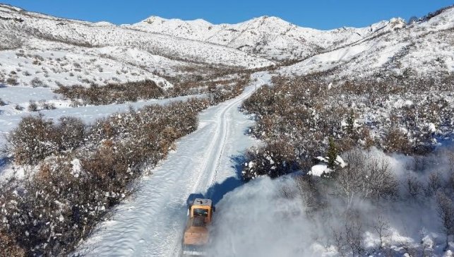 Tunceli'de 123 köy yolu ulaşıma kapalı