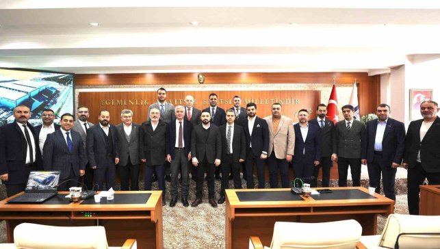 Erzurum ASKON'dan Büyükşehir Belediye Başkanı Sekmen'e nezaket ziyareti