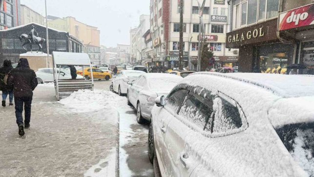 Hakkari'de kar yağışı