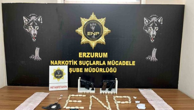 Erzurum polisinden uyuşturucu ve uyuşturucu tacirlerine geçit yok