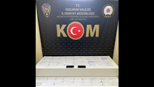 Erzurum'da tefecilik operasyonunda 2 şüpheli tutuklandı