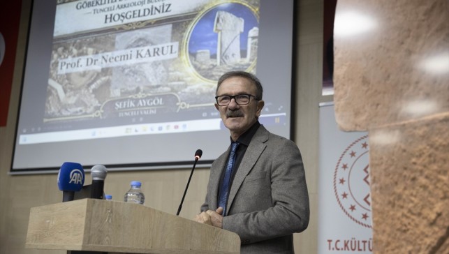 Tunceli'de 5. Yılında Taş Tepeler Projesi Göbeklitepe-Karahantepe konferansı düzenlendi