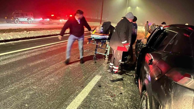Iğdır'da trafik kazası: 1 yaralı