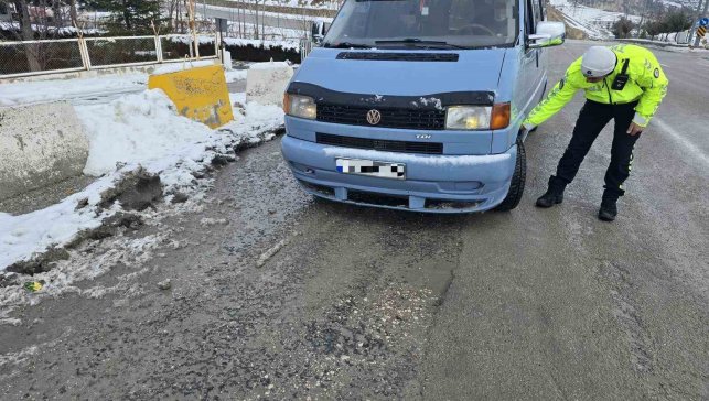 Malatya'da kış lastiği denetimleri artırıldı
