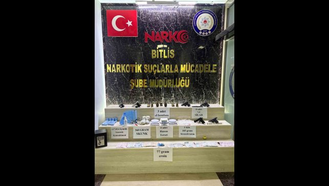 Bitlis'teki narkotik operasyonunda 27 kişi tutuklandı