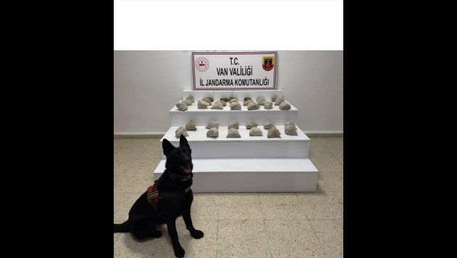 Van'da 24 kilogram eroin ele geçirildi